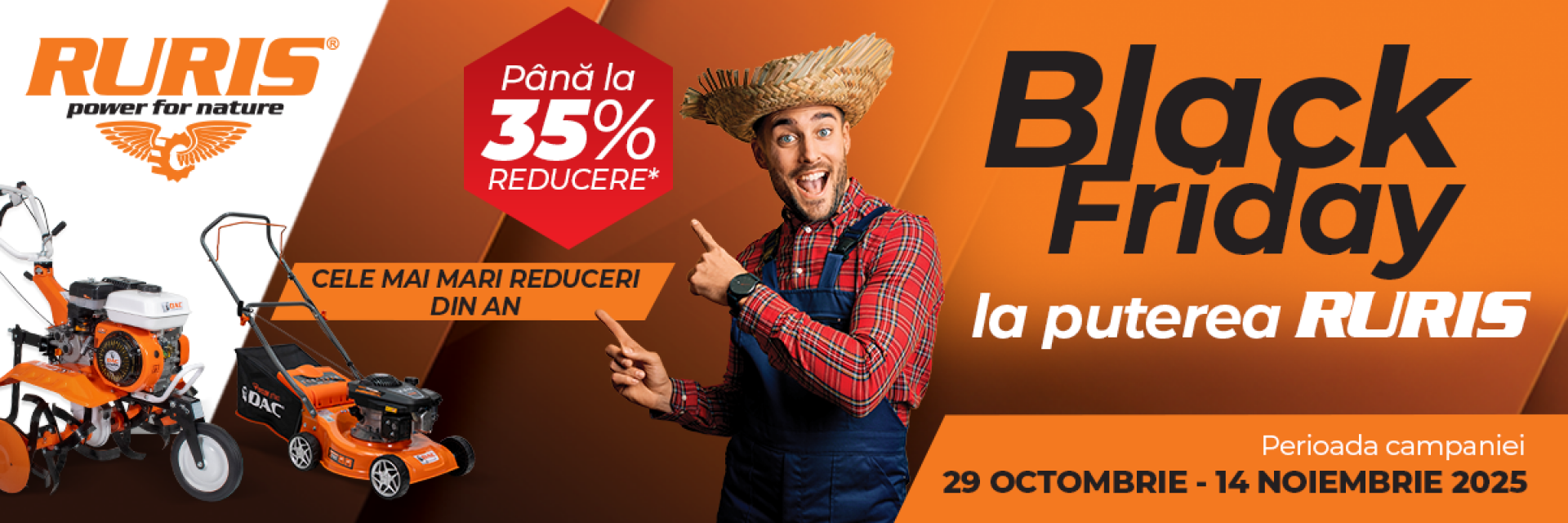 Black Friday la puterea RURIS Black Friday la puterea RURIS