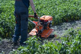 Motosapa RURIS 7500 ACC2 + roti cauciuc 4.00-8 + plug + adaptor + accesoriu tractat 7CP