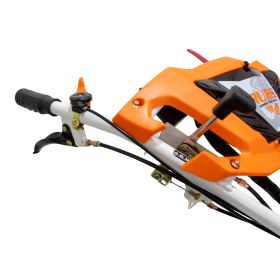 Motosapatoare RURIS 1300 KS + roti cauciuc 5.00-12+plug reversibil rev2+roti metalice 500 13 CP