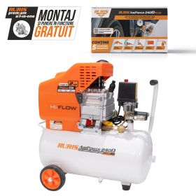Compresor Ruris AirPower 2400 PLUS + Kit AirPower 2400 Plus 1500 W 24 L