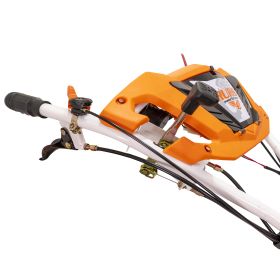 Motosapatoare  RURIS 1001KSD + roti cauciuc 5.00-12+plug reversibil rev2+roti metalice 500 11 CP