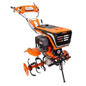 Motosapatoare RURIS 751KS+ roti cauciuc 5.00-10+rarita+plug reversibil rev1+roti metalice 400 fara manicot 9.5 CP