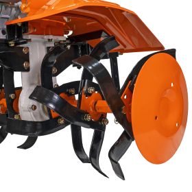 Motosapatoare RURIS 651KSD + roti cauciuc 4.00-8+rarita+roti metalice 400 fara manicot 6 CP