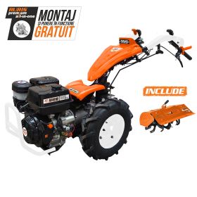 Motocultivator RURIS 977 S + Freza de sapat S 977  16 CP