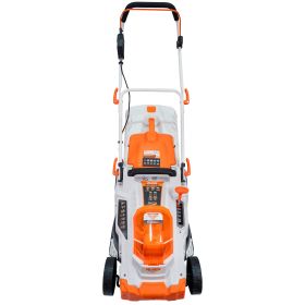 Masina de tuns gazon pe Acumulator RURIS RXI 3744e power alfa up {contine 2 acumulatori+incarcator dublu}