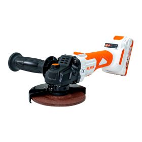 Polizor unghiular pe acumulator RURIS RMX 4125 POWER ALFA UP {contine acumulator 4Ah+incarcator}