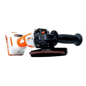 Polizor unghiular pe acumulator RURIS RMX 4125 POWER ALFA UP {contine acumulator 4Ah+incarcator}