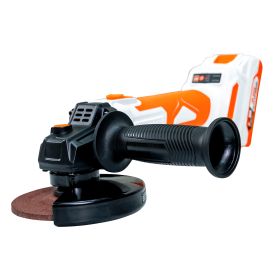 Polizor unghiular pe acumulator RURIS RMX 4125 POWER ALFA UP {contine acumulator 4Ah+incarcator}