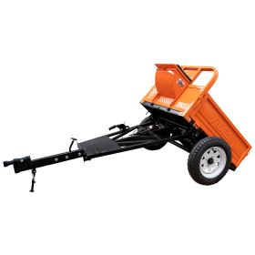 Motosapa DAC 7000 K PILOT+ roti cauciuc 4.00-8 + Remorca RURIS 450S 7CP