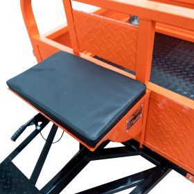 Motosapa DAC 7000 K PILOT+ roti cauciuc 4.00-8 + Remorca RURIS 450S 7CP