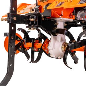 Motosapatoare  RURIS 918K + roti cauciuc 6.00-12+rarita 18 CP