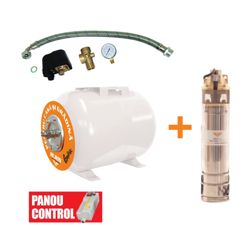 Kit Pompa + Hidrofor DUNAREA 50