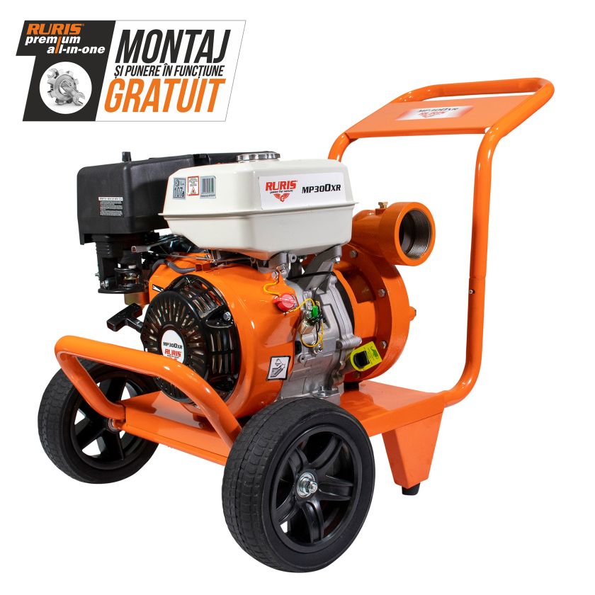 Motopompă pentru irigații prin coloană RURIS MP 300 XR 13 CP