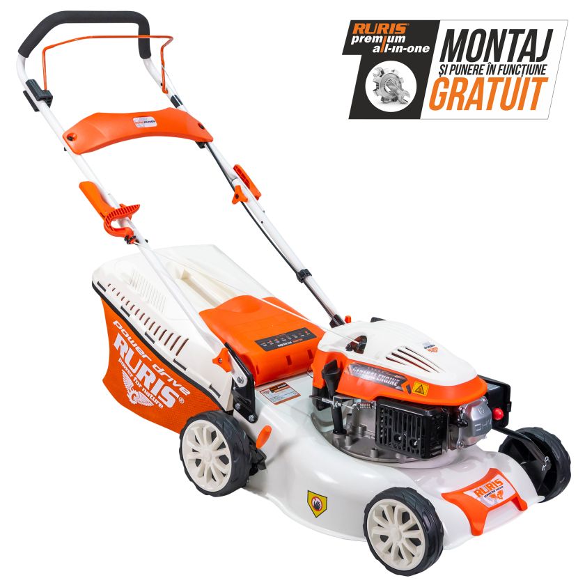 Masina de tuns gazon RURIS RX 200 S 2.7 CP