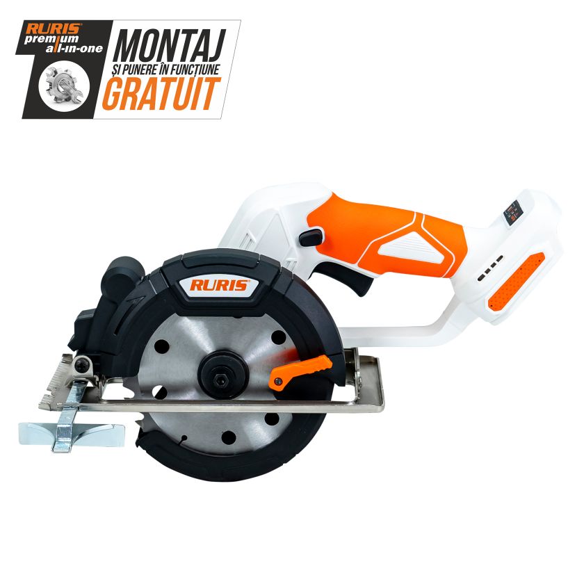 Ferastrau circular pe acumulator RURIS RMX 3140