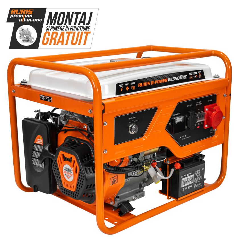 Generator curent RURIS R-Power GE 5500 RC 13 CP Monofazat - 5.5 kW