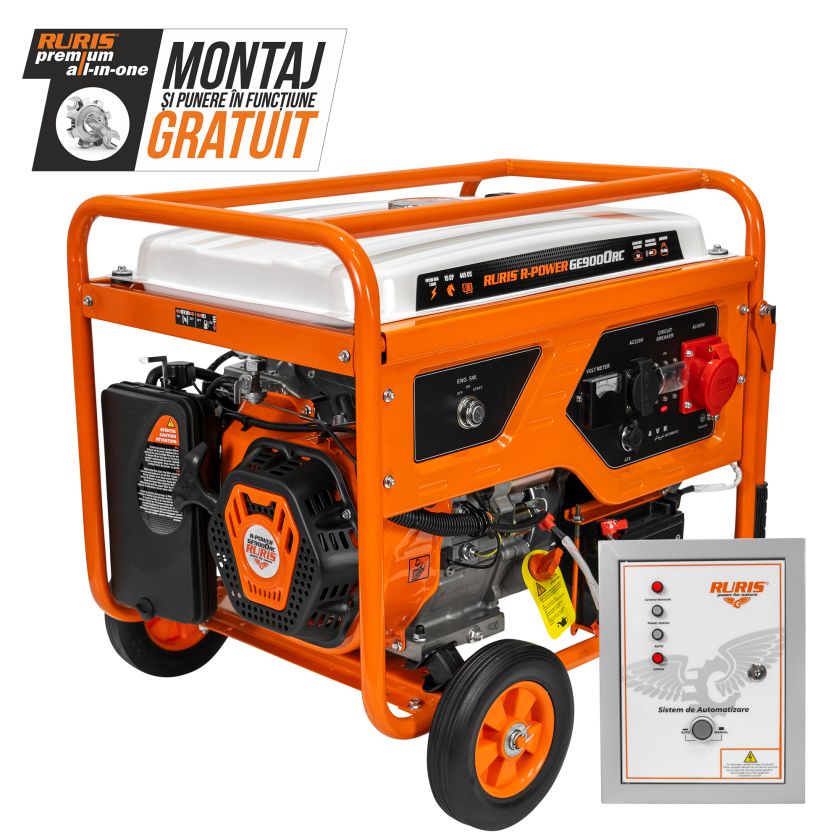 Generator curent RURIS R-Power GE 9000 RC ATS 15 CP 7.5 kW