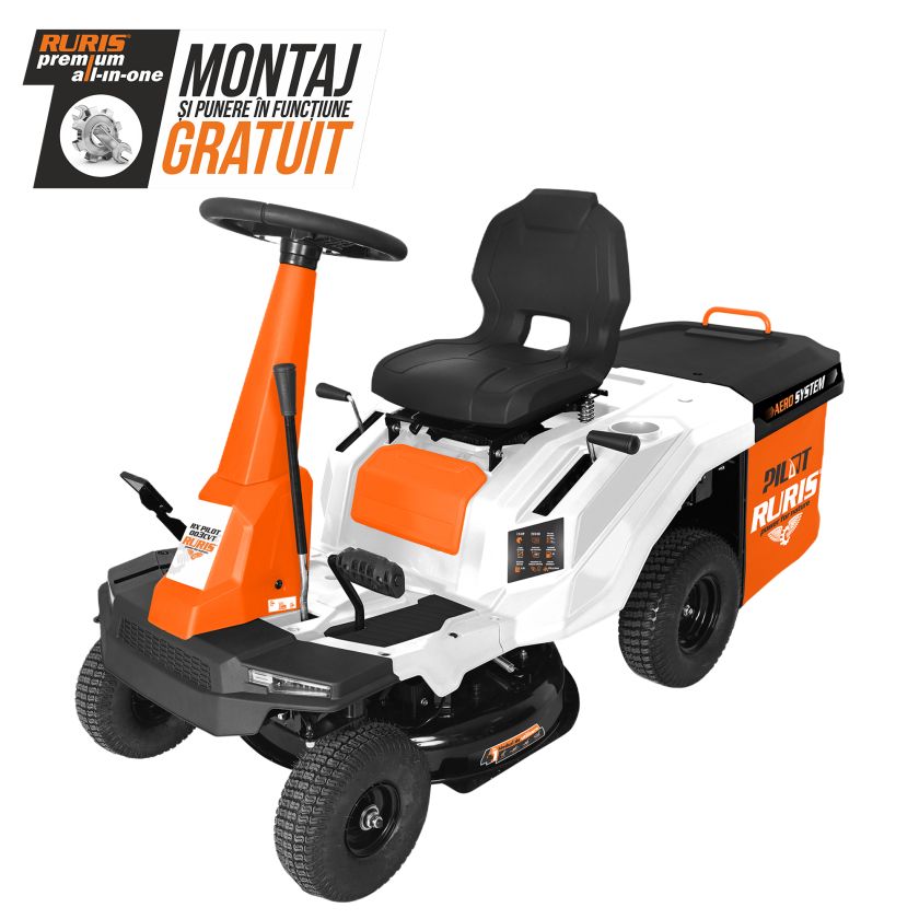Tractor de Tuns Gazon RURIS RX Pilot 003 CVT 7.5 CP