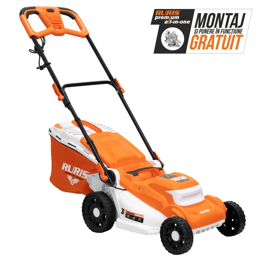 Masina de Tuns Gazon Electrica RURIS RXE 1800 Confort 1800 W